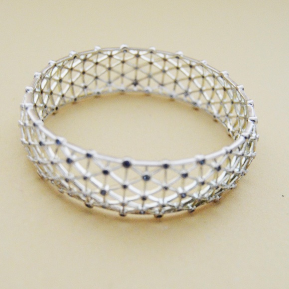 Swarovski Silver Bracelet - Picture 1 of 5
